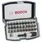  Schrauberbit-Sets Extra Hard Schrauberbit Mixed Sets, PH, PZ, H, T und Quick Change-Universalhalter Bosch 32-tlg. Schrauberbit-Set, PH, PZ, H, T und Quick Change-Universalhalter, für Bohrmaschinen 12372355