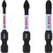  Schrauberbit-Packs Impact Control Phillips Bosch Impact Control PH-Power-Bits, 3‑teilig, für Schraubendreher 12377054