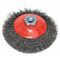  Clean for Metal Gewellte Pinselbürste für Winkelschleifer Bosch Kegelbürste, 115 mm, gewellter Stahldraht, für kleine Winkelschleifer 12377430