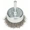  Gewellte Topfbürsten Clean for Inox für Bohrer Bosch Topfbürste 50 x 0,3 mm, gewellter rostfreier Stahldraht, für Dreh- und Schlagbohrer 12377439