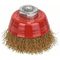  Gewellte Topfbürsten Clean for Metal mit M14-Gewinde für Winkelschleifer, vermessingt Bosch Topfbürste 70 mm, gewellter Draht, vermessingt, für kleine Winkelschleifer 12377418