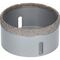  Dry Speed X-LOCK Diamantbohrkronen Best for Ceramic Bosch X-LOCK Diamanttrockenbohrer Best for Ceramic Dry Speed 80 x 35, für kleine Winkelschleifer 12370122
