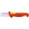  Isolierte Werkzeuge Kabelmesser KNIPEX 98 54 Kabelmesser isolierender Mehrkomponenten-Griff, VDE-geprüft 190 mm 12380226