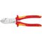  Schneidende Zangen Kraft-Seitenschneider KNIPEX 74 06 200 Kraft-Seitenschneider isoliert mit Mehrkomponenten-Hüllen, VDE-geprüft verchromt 200 mm 12380486
