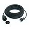  Kabel as-Schwabe Gummi-Verlängerungsleitung 25m, H05RR-F 3G1,5, schwarz, IP44 12361920