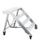  Steigtechnik Bestseller müba-Alu-Maurertreppe, Standfläche 1,19 x 0,42m, Höhe 0,98m, Breite 1,25m 12444639