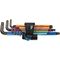  Winkelschlüssel für Innensechskantschrauben Wera 950/9 Hex-Plus Multicolour HF 1 Winkelschlüsselsatz, metrisch, BlackLaser, mit Haltefunktion, 9-teilig 12451896