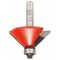  Fasefräser 45 Grad Expert for Wood Bosch Fasefräser Expert for Wood, 8 mm, D 44 mm, L 18,5 mm, G 61 mm, für Handfräsen 12372604