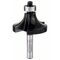  Abrundfräser Standard for Wood Bosch Abrundfräser, 1/4", R1 12,7 mm, D 38,1 mm, L 18,6 mm, G 60 mm, für Handfräsen 12372592