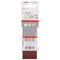  X440 Best for Wood and Paint Schleifbänder für Bandschleifer Bosch 3-tlg. Schleifband-Set X440, für Bandschleifer 12376633