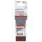  X440 Best for Wood and Paint Schleifbänder für Bandschleifer Bosch 3-tlg. Schleifband-Set X440, für Bandschleifer 12376678