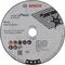  Expert for Inox Trennscheiben mit gerader Ausführung, 10-mm-Bohrung für Mini-Winkelschleifer Bosch Expert for Inox 5-tlg. x 76 x 1 x 10-mm-Trennscheibe, für Mini-Winkelschleifer 12377267