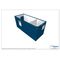  Büro- /Mannschaftscontainer mit Sanitärabteil Containex 20' BÜRO- /MANNSCHAFTSCONTAINER mit Dusche und Toilette "Bauleiter-Container" - blau 1238756