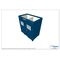  Sanitärboxen Containex 8' DUO-WC-BOX inkl. 2x 5l-Untertischspeicher und Urinal - blau 1238804