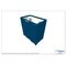  Sanitärboxen Containex 8' DUO-BOX WC/Dusche - weiß 1238809