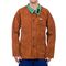  Schweißerjacke ELMAG Schweißerjacke Größe M, WELDAS 44-7300/P M STEERSOtuff Spalt-Rindleder, L=76 cm, Brust- Ø 100 cm 12408353