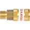  Autogen-Fittings Kupplungen ELMAG Azetylen-Kupplung AG 3/8", LINKS z.Handgriff inkl. autom. Gassperre n. EN 561 12406364