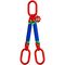  2-Strang mit Standard-Aufhängering McBULL® 2-Strang-Rundschlingengehänge, 1 Meter, 0-45° = 5600 kg/45-60°= 4000 kg, Typ8 12399449