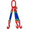  3-Strang mit Standard-Aufhängering McBULL® 3-Strang-Rundschlingengehänge, 1 Meter, 0-45° = 4200 kg/45-60°= 3000 kg, Typ6 12399466
