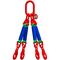  4-Strang mit Standard-Aufhängering McBULL® 4-Strang-Rundschlingengehänge, 1 Meter, 0-45° = 10500 kg/45-60°= 7500 kg, Typ5 12399504