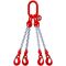  mit Sonder-Aufhängering (für Kranhaken DIN 15401 Nr. 16) McBULL® 4-Strang-Kettengehänge, GK8, galv. verz., 8 mm, 1 Meter, Typ4K16"GV" 12400159