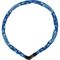  Schl. Ketten Kombi Fahrrad Abus Kettenschloss 4804C/75 blue SYMBOLS 12353992