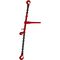  1-teilige, mit schwarz lackierter Kette McBULL® 1-teilige-Zurrkette, GK8, schwarz, 10 mm, 1 Meter 12401160