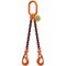  2-Strang-Kettengehänge, mit PAS-Kette mit Standard-Aufhängering McBULL® 2-Strang-Kettengehänge, GK10, PAS-Kette, 6 mm, 1 Meter, Typ4 12401958