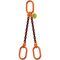  2-Strang-Kettengehänge, mit PAS-Kette mit Standard-Aufhängering McBULL® 2-Strang-Kettengehänge, GK10, PAS-Kette, 7 mm, 1 Meter, Typ8 12401970