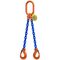  2-Strang-Kettengehänge, mit Sondergüte-Kette mit Standard-Aufhängering McBULL® 2-Strang-Kettengehänge, GK10, Sondergüte-Kette, 7 mm, 1 Meter, Typ1 12401854