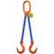  2-Strang-Kettengehänge, mit Sondergüte-Kette mit Standard-Aufhängering McBULL® 2-Strang-Kettengehänge, GK10, Sondergüte-Kette, 8 mm, 1 Meter, Typ3 12401864