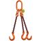  3-Strang-Kettengehänge, mit PAS-Kette mit Standard-Aufhängering McBULL® 3-Strang-Kettengehänge, GK10, PAS-Kette, 6 mm, 1 Meter, Typ3 12402242