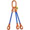  3-Strang-Kettengehänge, mit Sondergüte-Kette mit Standard-Aufhängering McBULL® 3-Strang-Kettengehänge, GK10, Sondergüte-Kette, 6 mm, 1 Meter, Typ2 12402124