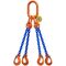  4-Strang-Kettengehänge, mit Sondergüte-Kette mit Standard-Aufhängering McBULL® 4-Strang-Kettengehänge, GK10, Sondergüte-Kette, 8 mm, 1 Meter, Typ1 12402352