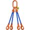  4-Strang-Kettengehänge, mit Sondergüte-Kette mit Standard-Aufhängering McBULL® 4-Strang-Kettengehänge, GK10, Sondergüte-Kette, 7 mm, 1 Meter, Typ2 12402345