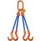  4-Strang-Kettengehänge, mit Sondergüte-Kette mit Standard-Aufhängering McBULL® 4-Strang-Kettengehänge, GK10, Sondergüte-Kette, 6 mm, 1 Meter, Typ6 12402341