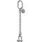  1-Strang-Kettengehänge mit Standard-Aufhängering McBULL® 1-Strang-Kettengehänge, GK6 (INOX), 16 mm, 1 Meter, Typ9 12402860