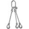  3-Strang-Kettengehänge mit Standard-Aufhängering McBULL® 3-Strang-Kettengehänge, GK6 (INOX), 8 mm, 1 Meter, Typ1 12402903