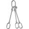  3-Strang-Kettengehänge mit Standard-Aufhängering McBULL® 3-Strang-Kettengehänge, GK6 (INOX), 8 mm, 1 Meter, Typ8 12402905