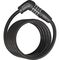  Spiralkabelschlösser Abus Spiralkabelschloss 6512C/180 black 12354157
