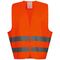  Arbeitskleidung Wica Tex *OSKAR* POLYESTER-WARNWESTE ORANGE WICA-TEX 12394632