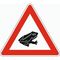  Gefahrenzeichen Verkehrszeichen 101-24 Amphibienwanderung, Aufst. links, SL 630 mm, Alu 2 mm, RA2 12357100