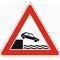  Gefahrenzeichen Verkehrszeichen 101-53 Ufer, SL 900 mm, Alu 2 mm, RA3 12357354