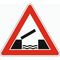  Gefahrenzeichen Verkehrszeichen 101-55 bewegliche Brücke, SL 900 mm, Alu 2 mm, RA3 12357094