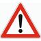  Gefahrenzeichen ADCO Verkehrszeichen 101 Gefahrenstelle, SL 900 mm, Alu 3 mm, RA2 12355930