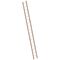  Layher Steigtechnik Leitern Verbundanlegeleiter 17 Sprossen, Holz-Aluminium-Anlegeleiter, Länge 4.90 m 12405355