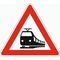  Gefahrenzeichen Verkehrszeichen 151 Bahnübergang, SL 900 mm, Alu 3 mm, RA3 12357241