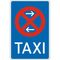  Vorschriftzeichen Verkehrszeichen 229-31 Taxenstand Mitte (Aufst. links) 900x600 mm, Alu 3 mm, RA2 12356489