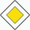 Verkehrsschilder und Straßenschilder ADCO Verkehrszeichen 306 Vorfahrtstraße 600x600mm, Alu 2mm, RA2 12355885