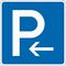  Richtzeichen Verkehrszeichen 314-10 Parken Anfang (Aufstellung rechts) Parken Ende (Aufstellung links) 600x600mm, Alu 2mm, RA1 12359520